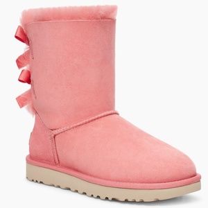 Pink Ugg Boots With Bows 